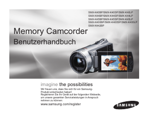 Bedienungsanleitung Samsung SMX-K45BP Camcorder