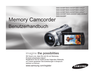 Bedienungsanleitung Samsung SMX-K45SP Camcorder