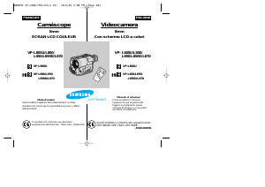 Manuale Samsung VP-L800 Videocamera