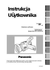 Instrukcja Panasonic AG-DVC30E Kamera