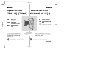 Manual Samsung VP-X110L Câmara de vídeo