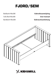 Handleiding Kidsmill Sem Slaapbank