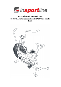 Használati útmutató inSPORTline IN 20147 Szobakerékpár