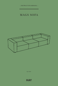 Manual HAY MAGS Sofa