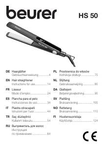 Manuale Beurer HS 50 Piastra per capelli