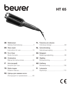 Manuale Beurer HT 65 Modellatore per capelli