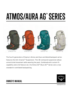 Manual Osprey Atmos AG 50 Backpack