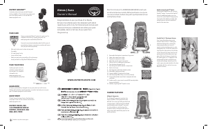 Manual Osprey Aura 25 Backpack