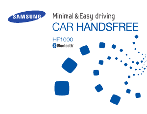 Bruksanvisning Samsung BHF1000 Handsfreesats