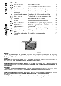 Handleiding Mafell ERIKA 60 Tafelzaag