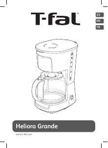 Manual Tefal CM1408MX Heliora Grande Coffee Machine