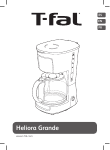 Manual Tefal CM1405MX Heliora Grande Coffee Machine