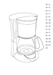 Manuale Tefal CM171810 Macchina da caffè