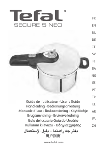 Käyttöohje Tefal P2534046 Secure 5 Neo Painekattila