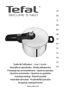 Наръчник Tefal P2530853 Secure 5 Neo Тенджера под налягане