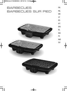 Bedienungsanleitung Tefal BG901812 Tischgrill