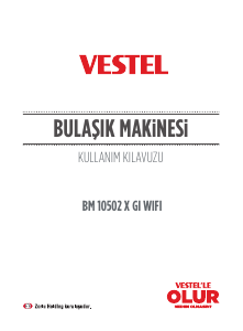 Kullanım kılavuzu Vestel BM-10502 X GI WiFi Bulaşık makinesi