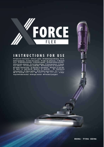 Manual de uso Tefal TY9639HO X-Force Flex Aspirador