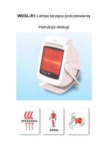 Instrukcja Cronos WOSL-R1 Lampa na podczerwień