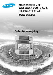 Handleiding Samsung MAX-L65 CD speler