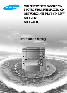 Instrukcja Samsung MAX-L82 Odtwarzacz CD