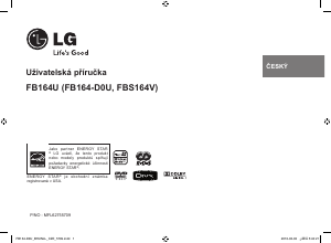 Manuál LG FB164U Stereo souprava