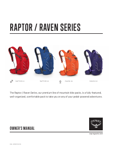 Handleiding Osprey Raptor 10 Rugtas