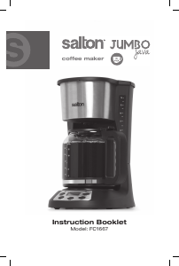 Manual Salton FC1667TH Coffee Machine