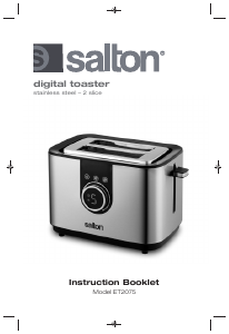 Manual Salton ET2075 Toaster