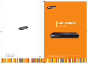 Manual Samsung GX-SM540SH Digital Receiver