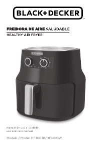 Manual de uso Black and Decker HF3003B Freidora