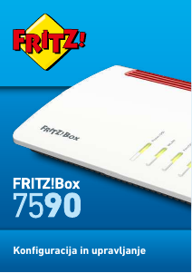 Priročnik Fritz! Box 7590 Usmerjevalnik