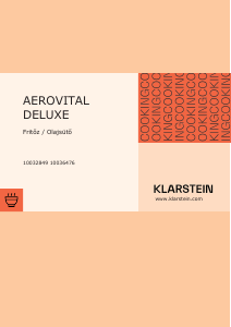 Használati útmutató Klarstein 10032849 AeroVital Deluxe Olajsütő