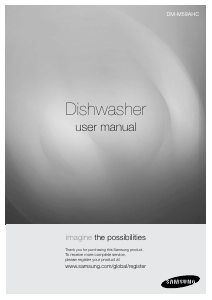 Manual Samsung DM-M59AHC Dishwasher