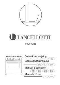 Handleiding Lancellotti Adagio 100 Fornuis