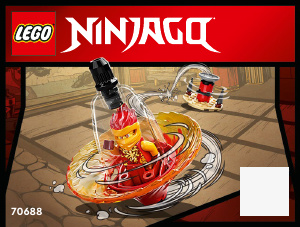 Bedienungsanleitung Lego set 70688 Ninjago Kais Spinjitzu-Ninjatraining