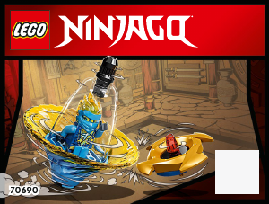 Manual Lego set 70690 Ninjago Jays spinjitzu ninja training