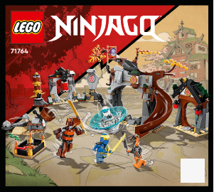 Manuale Lego set 71764 Ninjago Centro di addestramento ninja
