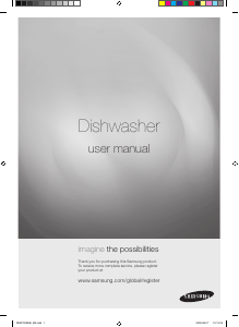 Manual Samsung DMS790BUB Dishwasher