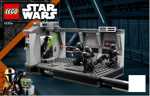 Brugsanvisning Lego set 75324 Star Wars Mørkesoldat-angreb