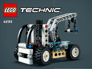 Manuale Lego set 42133 Technic Sollevatore telescopico