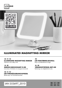 Manual Livarno IAN 353697 Mirror