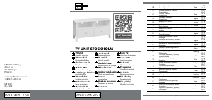 Brugsanvisning Livarno IAN 374398 Stockholm TV-møbel