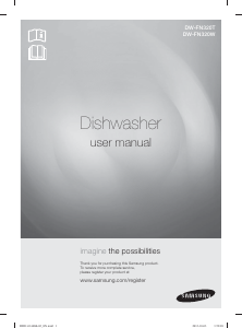 Manual Samsung DW-FN320T Maşină de spălat vase