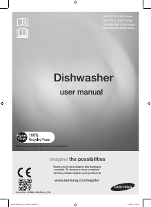 Manual Samsung DW5363PGBSL Dishwasher