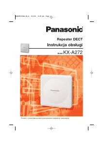 Instrukcja Panasonic KX-A272 DECT Repeater