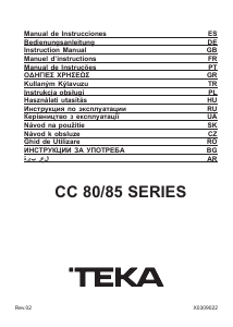 Manual Teka CC 480 Cooker Hood