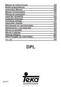 Manual Teka DPL 989 T Cooker Hood