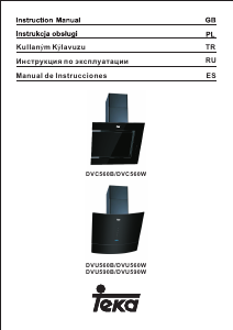 Instrukcja Teka DVU 590 B Okap kuchenny