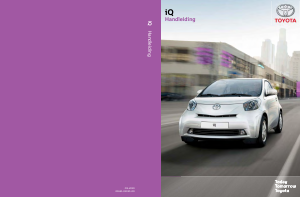 Handleiding Toyota iQ (2010)